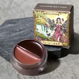 Farasha Butterfly Fairy Duo Lip Mud Blush - 3 Colors #02 LICIA - 5.2g