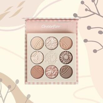 Farley Garden Magic Circle Embossed Eyeshadow - CFR969 Cream Apricot CFR969 Cream Apricot - 6.8g