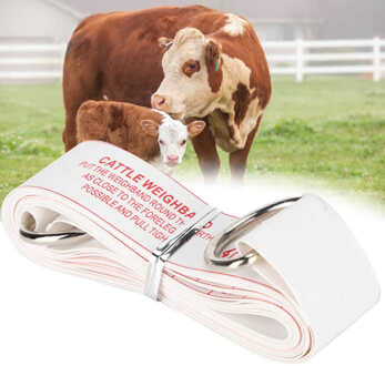 Farm Animal Body Meten Heerser Vee Meetlint Buste Gewicht Contrast Heerser Zachte Voor Boerderij Benodigdheden Voeden Eqipment