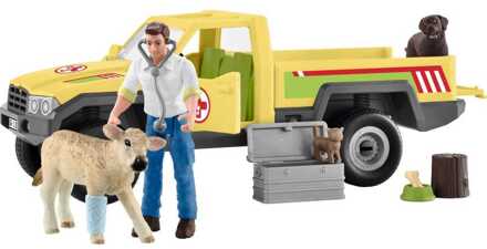 Farm World - Dierenartsbezoek op de boerderij Speelfiguur