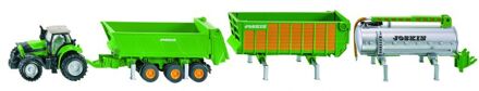 Farmer - Tractor Deutz met Joskin set Groen
