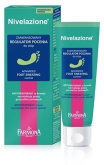 Farmona Nivelazione, anti transpirant voetencreme, voetcreme, geur blokker, 75ml