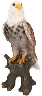 Farmwood Animals Dierenbeeld vogel adelaar/arend - 36 cm - roofvogels - polystone - binnen/buiten Multi