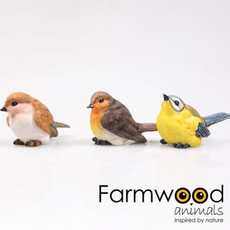 Farmwood Animals Farmwood Vogel 8x3,5x5cm verschillende