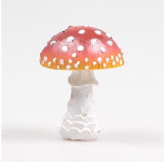 Farmwood Animals Paddenstoel derby set a 2st 8x8x10cm rood