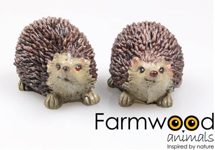Farmwood Animals Tuinbeeld egel S 6x4x4cm