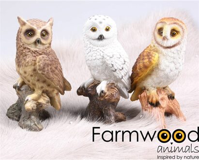 Farmwood Animals Tuinbeeld Uil 19 cm
