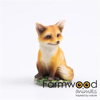 Farmwood Animals Tuinbeeld Vos 8cm