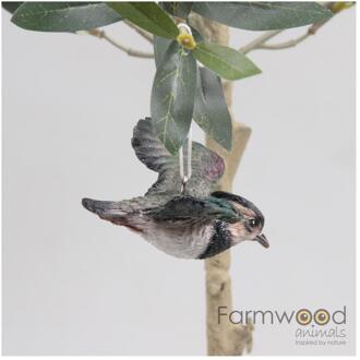Farmwood Animals Vogel kievit vliegend grijs