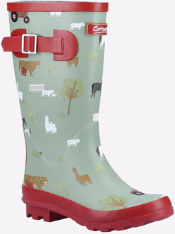 Farmyard Junior Rubberen Boerderij Wellington Laarzen Groen - EU 32 / UK 13