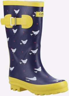 Farmyard Junior Rubberen Chick Wellington Laarzen Navy - EU 32 / UK 13