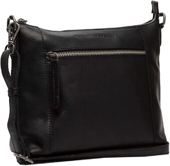 Faro Schoudertas black damestas Zwart - H 20 x B 23 x D 7.5 cm