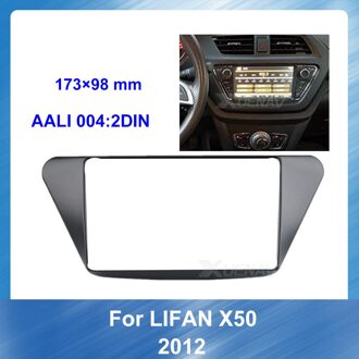 Fascia Car Voor Lifan X50 Autoradio Surround Panel Dvd-speler Frame Plaat Stereo Mount Installeer Trim Inbouwen Dash Kit