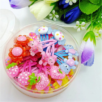 Fashion 10 Pcs/set Girls Hair Clips Pink Pig Cartoon Barrette BB Hairpins Children Kids Party Gift