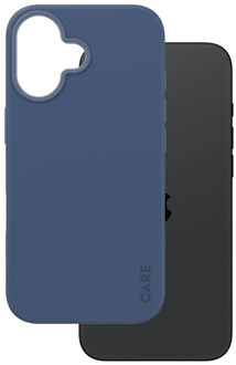 Fashion Backcover MagSafe voor de Apple iPhone 16 - Blue Blauw