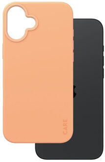 Fashion Backcover MagSafe voor de Apple iPhone 16 Plus - Peachy Oranje