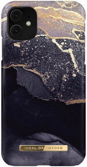 Fashion Backcover voor de Apple iPhone 11 - Golden Twilight Marble Meerkleurig - 6.1