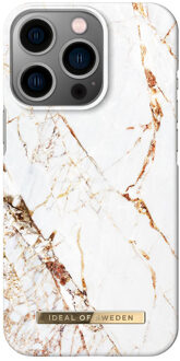 Fashion Backcover voor de iPhone 13 Pro - Carrara Gold Meerkleurig