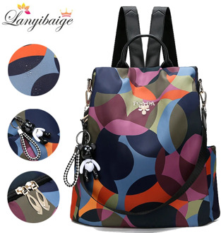 Fashion Backpack Women Oxford Cloth Shoulder Bag School Bags for Teenage Girls Light Ladies Travel Backpack mochila feminina