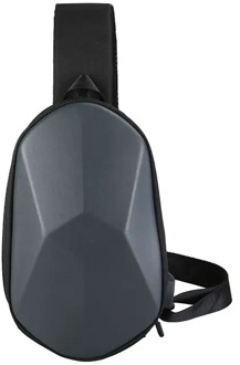 Fashion Chest Bag Men Universal Polyhedron Diagonal Hard Shell Waterproof Function Backpack Riding Couple Shoulder Bag