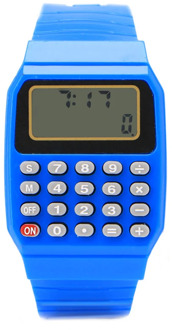 Fashion Children's Watches WOMAGE Kids Led Digital Watches Silicone Electronic Calculator Watches Cheap Price Reloj Multifuncion