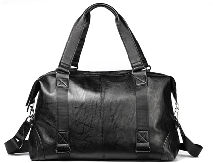 Fashion Commercial Handbag Shoulder Bag PU Leather Male Business Briefcase Messager Bag High Capacity Travel Bag Good Quality