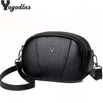 Fashion Designer Women Shoulder Bag PU Leather Crossbody Messenger Bags Ladies Handbag Bolsa Feminina Luxury Messenger Purse