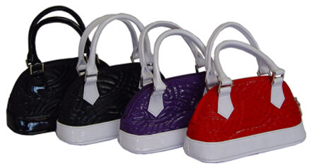 Fashion Etui Sportbag - Zwart/Wit