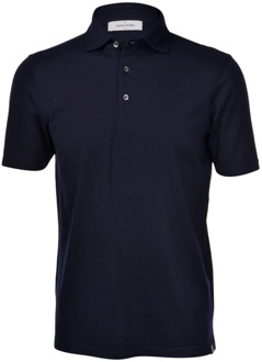 Fashion Fit Polo Shirt Gran Sasso , Blue , Heren - 2XL