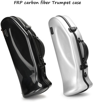 Fashion FRP carbon fiber Trumpet case bag Waterproof shockproof single backpack portable Wind instrument case parts