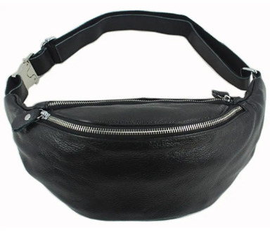 Fashion Genuine Leather waist bag for men fanny pack Leather belt bag waist pack bum bag money belt waist pouch molle pochete