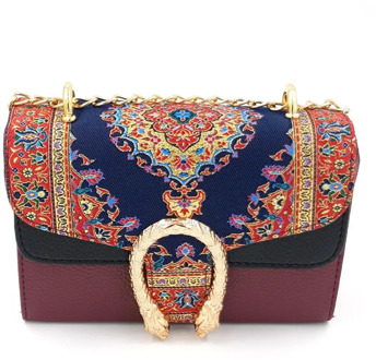 Fashion Girl Vintage Bohemian Woven Women Retro Weave Feather Tassel Flip Cover Crossbody Bag Shoulder Bag