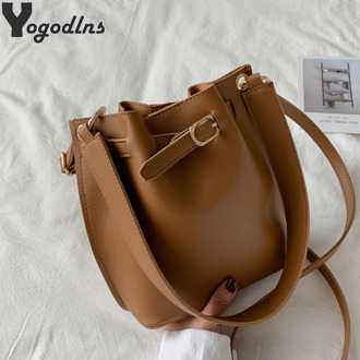 Fashion New Mini Crossbody Handbags Brand Design Bucket Bag Organizer Women's PU Leather Ladies Shoulder Messenger Bags bolsa