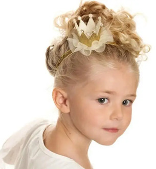 Fashion Newborn Mini Felt Crown With Glitter Elastic Headband For Girls Hair Accessories Handmade Luxe Baby Headbands