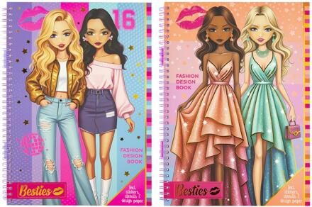 Fashion Ontwerpboek A4 verschillende