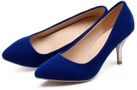 Fashion Platform Pumps Sexy High-heeled Shoes Heels Pointed Toe Platform Shoes Women's Wedding Prom Shoes Big Size 34-47 75-2