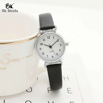 Fashion quartz watch metal digital small dial ladies watch color fine strap temperament simple women watches round clock SW-70