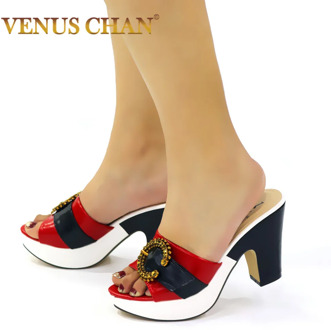 Fashion Rhinestone Women Wedding Shoes Elegant Sweet Style for Royal Wedding Party Slingbacks Sandals Women Shoes Summer 2020