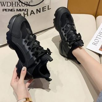Fashion Shoes for Women Lace-up Comfortable Shoes Woman Vulcanized Shoes Zapatillas Mujer 2020 Women Sneakers