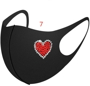 Fashion Sparkle Rhinestone Resin Funny Mask For Men Women Mesh Glitter Jewelry Mask Covering Accessories Trendy Supplies Party