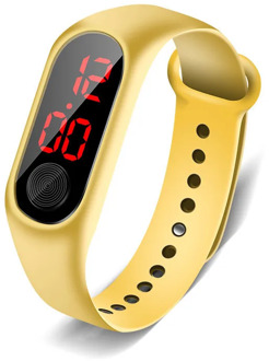 Fashion Sports Watch For Kids Children Waterproof Led Digital Watch Ultra-light Silicone Strap Teen Boys Girls WristWatch Unisex