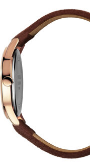 Fashion Suède Dames Roze Horloge OF714820 - maat