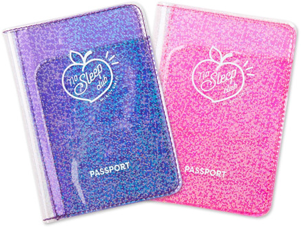 Fashion Transparent Starlight Passport Cover Girls Travel Ticket ID Credit Card Holders PVC Jelly Color Laser Passport Holder