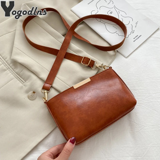 Fashion Trend Crossbody Bags for Women Solid Shoulder Bag Designer Handbags and Purses Small Women Messenger Bags