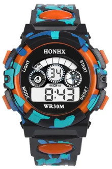 Fashion Vitality Boys Kids Watch Cool Mens Outdoor Multifunction Life Waterproof kid Children Boy's Sports Electronic Watches