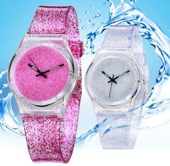 Fashion Waterproof Children Watch Boy Girl Glitter Watch Quartz Baby Clock Gift Meisjes Horloge Horloge Kind Montre Enfants Saat