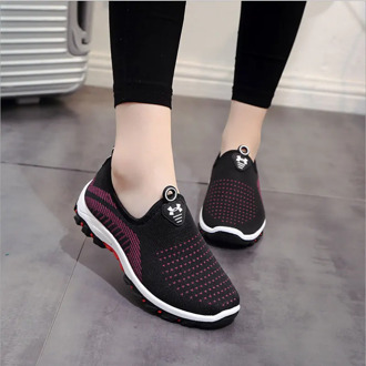 Fashion Women Platform Sneakers Ladies Casual Mesh Air Loafers Comfort Women Trainers Luxury Sneakers Female Cotton Mom Shoes