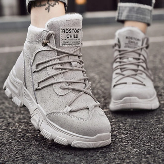 Fashion Women's Casual Boots Comfortable Outdoor Non-slip Women Casual Shoes Winter Keep Warm Women Cotton Shoes Zapatos Hombre