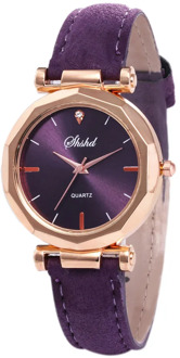 Fashion Women's Leather Watch Analog Quartz Women Wristwatch Casual Ladies Clock Simple Zegarek Damski Gift For Girlfriend