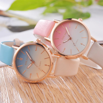 Fashion Wristwatch Women's Casual Quartz Leather Band New Strap Watch Analog Wrist Watch Elegant Casual Bracelet Top Brand gifts